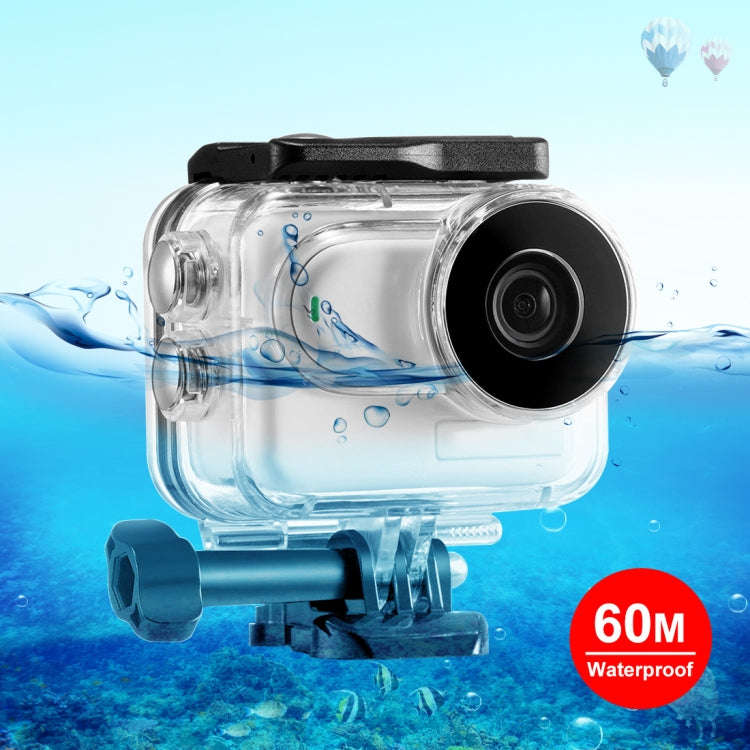 For Insta360 GO 3  / GO 3SPULUZ 60m Underwater Waterproof Housing Case with Base Adapter & Screw ...
