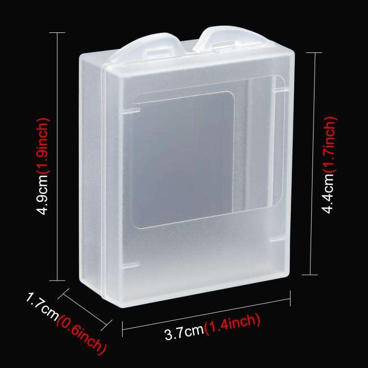 PULUZ Plastic Transparent Battery Storage Box for GoPro AHDBT-901/BT-801/BT-501/BT-401/BT-301 Bat...