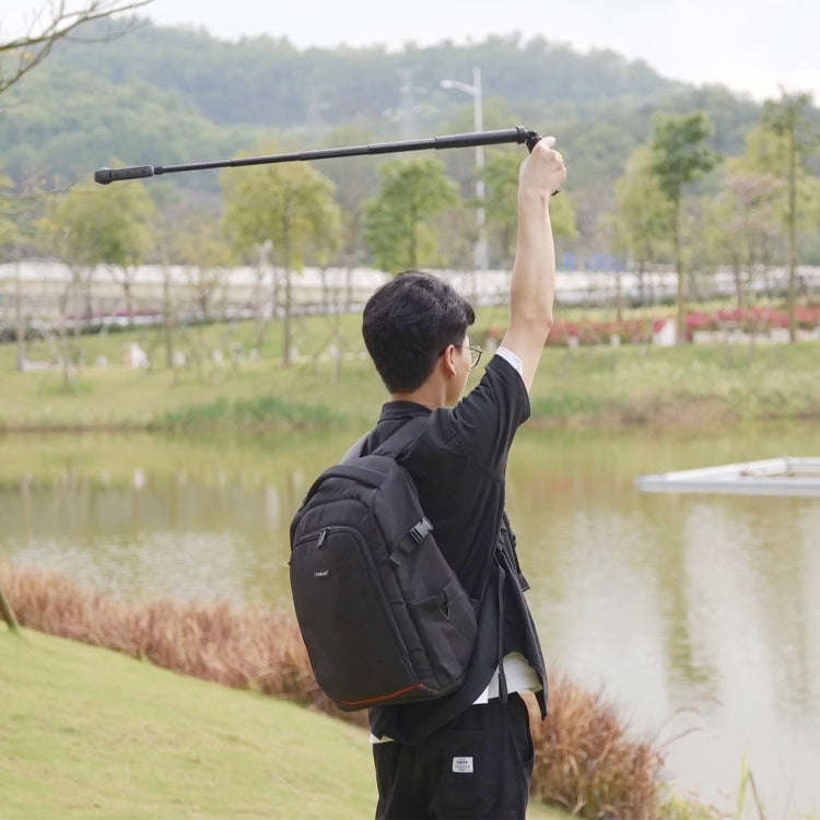 For Insta360 X3 / X4 PULUZ Rotary Handle Desktop Tripod Stand (Black)