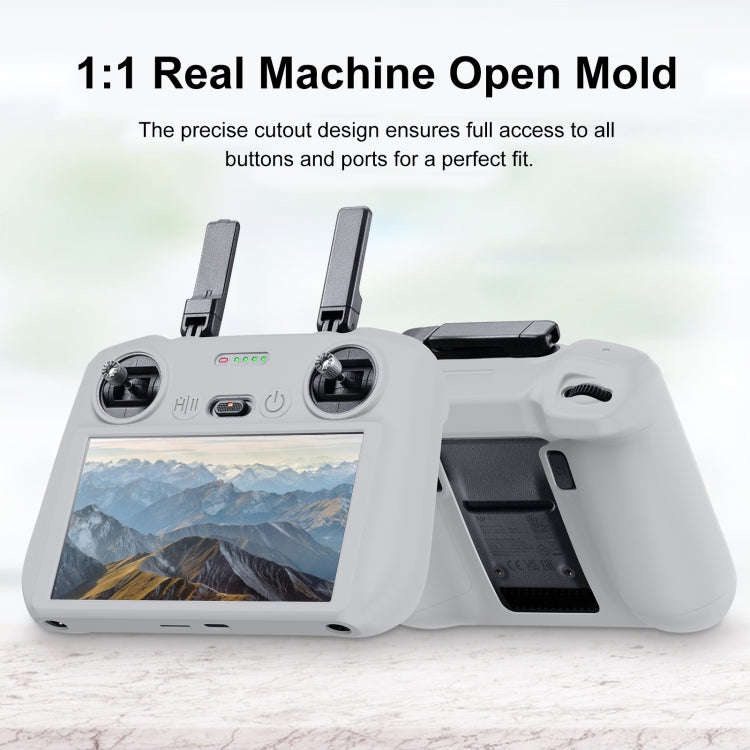 For DJI Mini 4 Pro / Air 3 Remote Control / DJI RC 2 with Screen PULUZ Silicone Protective Case (...