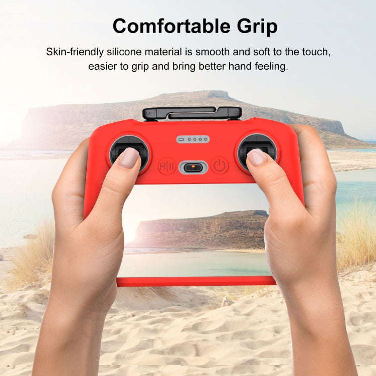 For DJI Mini 4 Pro / Air 3 Remote Control / DJI RC 2 with Screen PULUZ Silicone Protective Case (...