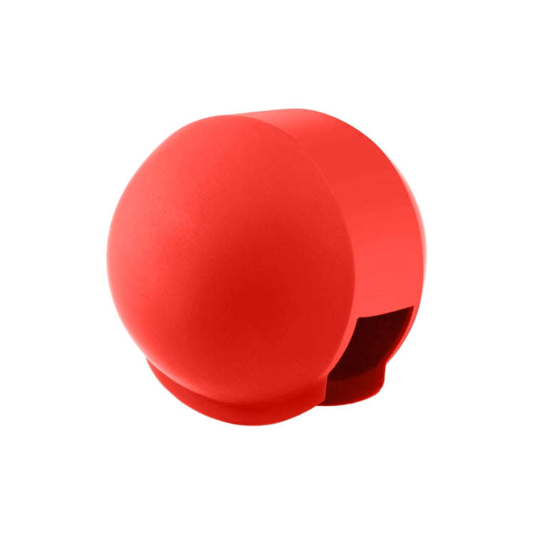 For Insta360 X3 / X4 PULUZ Invisible Dive Case Lens Guard Silicone Protective Cover (Red)
