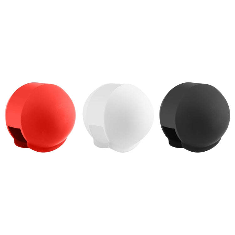 For Insta360 X3 / X4 PULUZ Invisible Dive Case Lens Guard Silicone Protective Cover (Black)