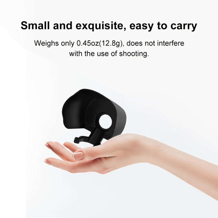 For DJI OSMO Pocket 3 Sunshade Lens Protective Cover Hood (Black)