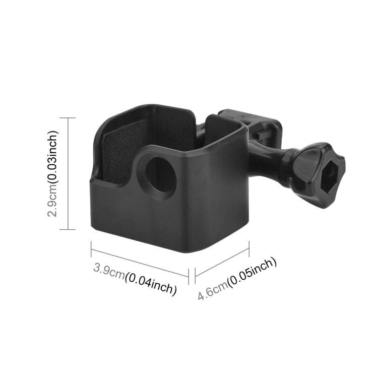 For DJI OSMO Pocket 3 PULUZ Adapter Frame Expansion Bracket with 1/4 inch Hole (Black)