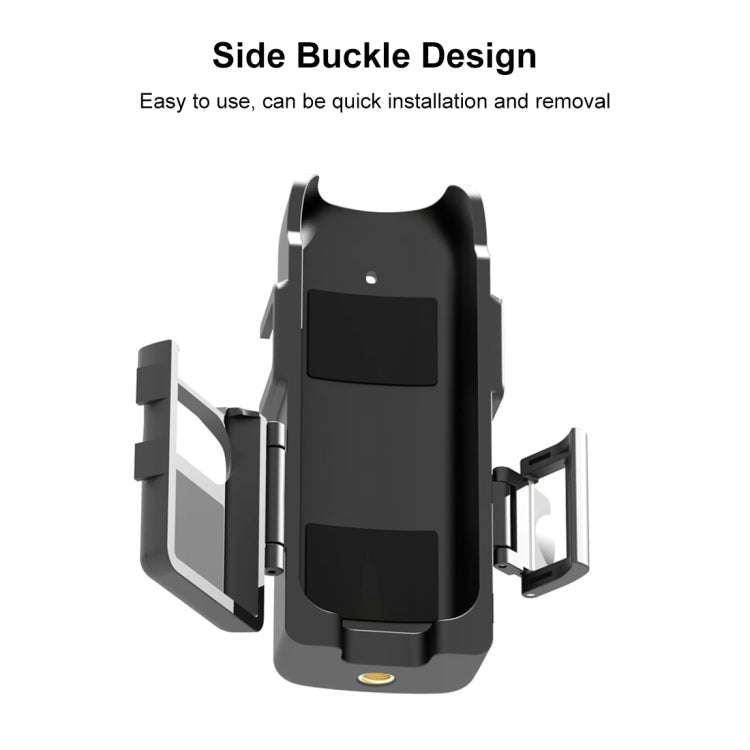 For DJI OSMO Pocket 3 PULUZ Protection Frame Expansion Adapter Bracket (Black)