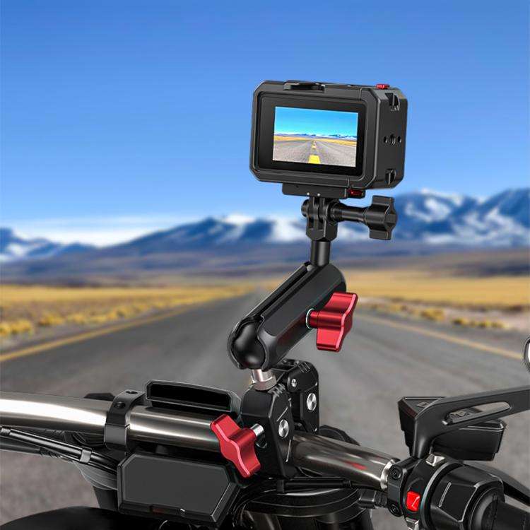 For DJI Osmo Action 5 Pro / 4 / 3 PULUZ All-inclusive Aluminum Alloy Cage Expansion Adapter Frame...