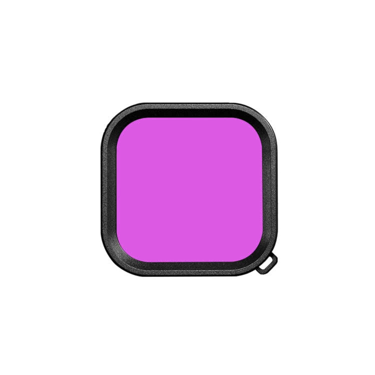 PULUZ Square Housing Diving Color Lens Filter For GoPro HERO13 Black /12 Black /11 Black /10 Blac...
