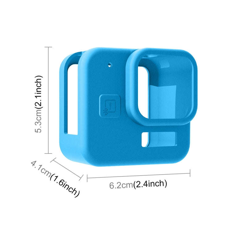 For GoPro Hero11 Black Mini PULUZ Silicone Protective Case(Blue)
