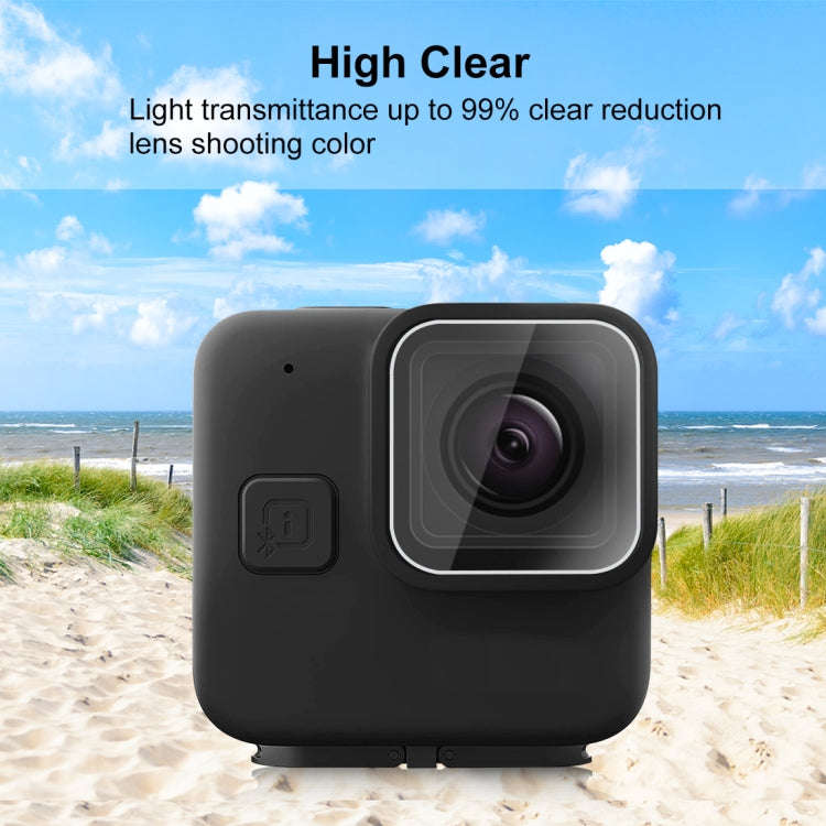 For GoPro Hero11 Black Mini PULUZ 2pcs Lens Tempered Glass Film(Transparent)