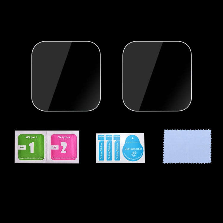 For GoPro Hero11 Black Mini PULUZ 2pcs Lens Tempered Glass Film(Transparent)