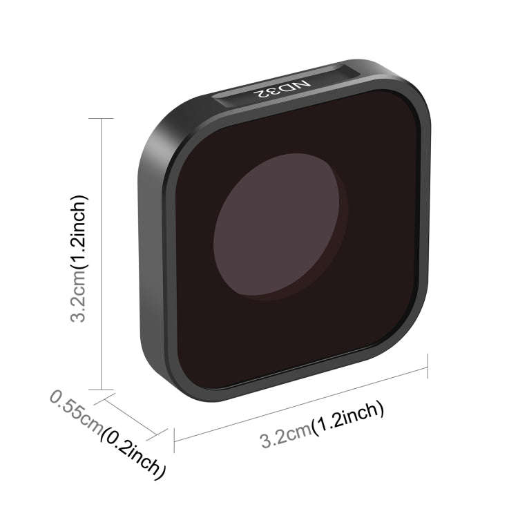 PULUZ Action Camera ND32 Lens Filter For GoPro HERO13 Black /12 Black /11 Black /11 Black Mini /1...