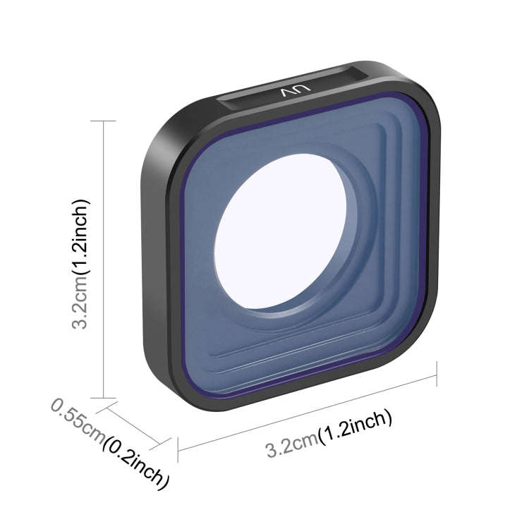 PULUZ Action Camera UV Lens Filter For GoPro HERO13 Black /12 Black /11 Black /11 Black Mini /10 ...