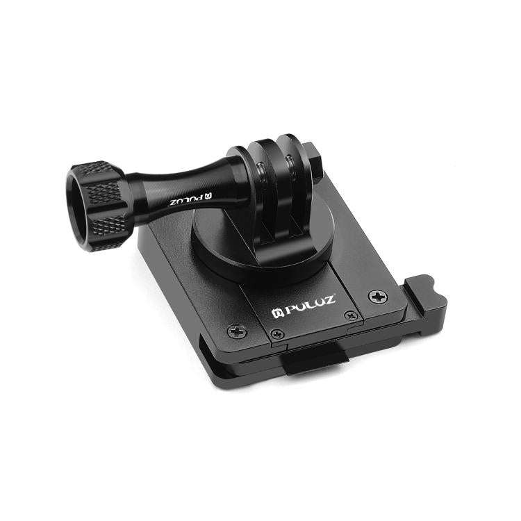 PULUZ Aluminum Quick Release Bracket NVG Helmet Mount for GoPro and Other Action Cameras (Black)