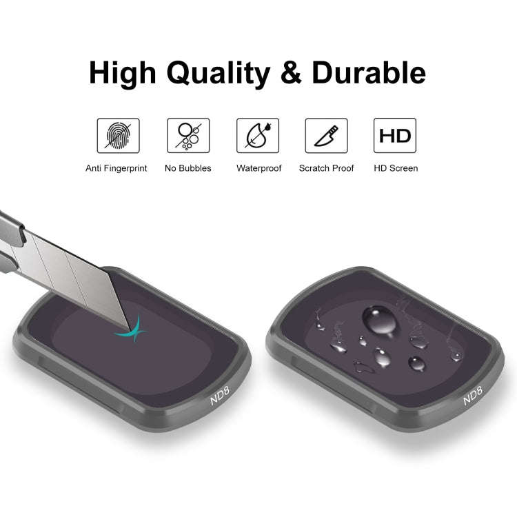 For DJI Osmo Pocket 3 PULUZ Magnetic ND8 Camera Lens Filter
