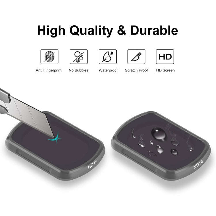 For DJI Osmo Pocket 3 PULUZ Magnetic ND16 Camera Lens Filter