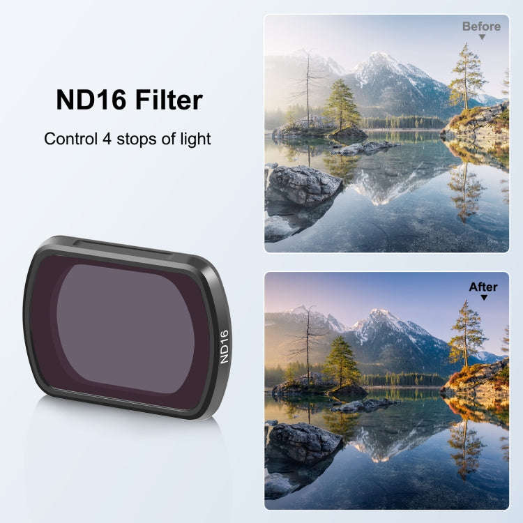 For DJI Osmo Pocket 3 PULUZ Magnetic ND16 Camera Lens Filter