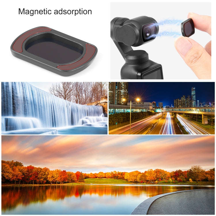 For DJI Osmo Pocket 3 PULUZ Magnetic ND32 Camera Lens Filter