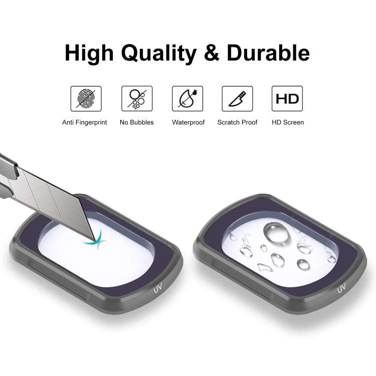 For DJI Osmo Pocket 3 PULUZ Magnetic Camera Lens UV Filter