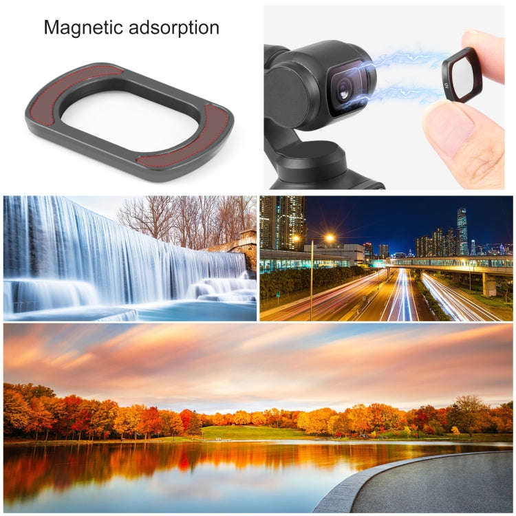 For DJI Osmo Pocket 3 PULUZ Magnetic Camera Lens UV Filter