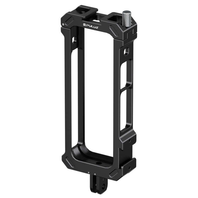 For Insta360 X4 PULUZ Metal Protective Cage Rig Housing Frame with Expand Cold Shoe Base & Tripod...