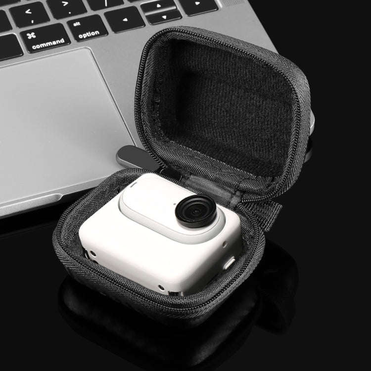 For Insta360 GO 3 / GO 3S PULUZ Mini Body Bag Portable Carbon Fiber EVA Storage Bag (Black)
