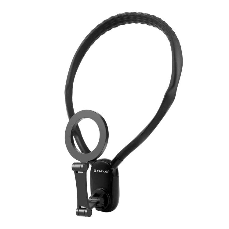 PULUZ Magnetic Collar Bracket POV View Mount with Phone Clamp for GoPro Action Cameras / Phones (...