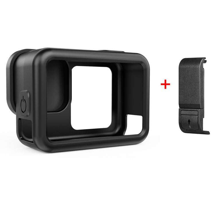 For GoPro HERO13 Black PULUZ Silicone Protective Case Side Interface Cover with Wrist Strap & Len...