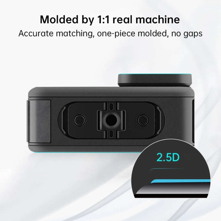 For GoPro HERO13 Black PULUZ 3 in 1 Lens and Front  Back Screen 9H 2.5D Tempered Glass Film (Tran...