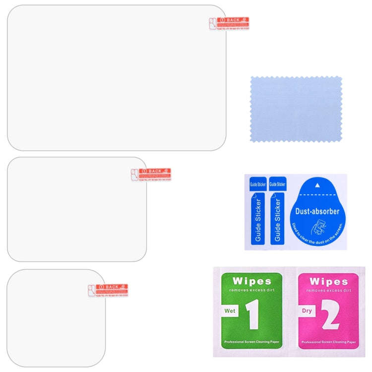 For GoPro HERO13 Black PULUZ 3 in 1 Lens and Front  Back Screen 9H 2.5D Tempered Glass Film (Tran...