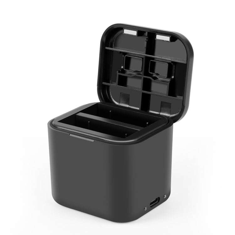 For Insta360 Ace Pro 2 / Pro 1 / Ace PULUZ Battery Charging Box Battery & Memory Card Storage Cas...