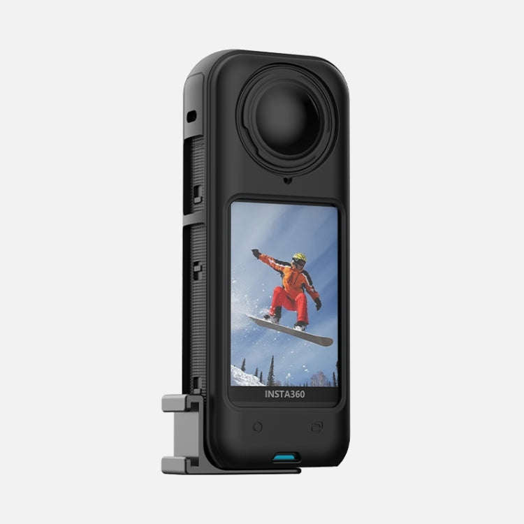 For Insta360 X4 / X3 / One X2 PULUZ Selfie Stick Cold Shoe Extension Bracket (Black)