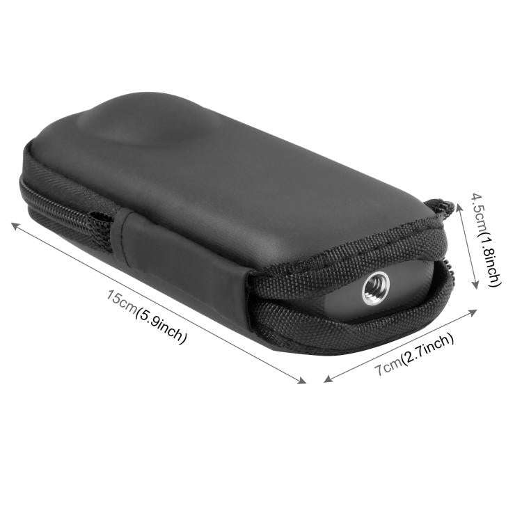 For Insta360 X4 / X5 PULUZ Camera Portable Case Box Storage Bag (Black)