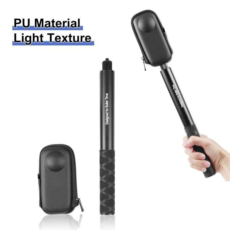 For Insta360 X4 / X5 PULUZ Camera Portable Case Box Storage Bag (Black)