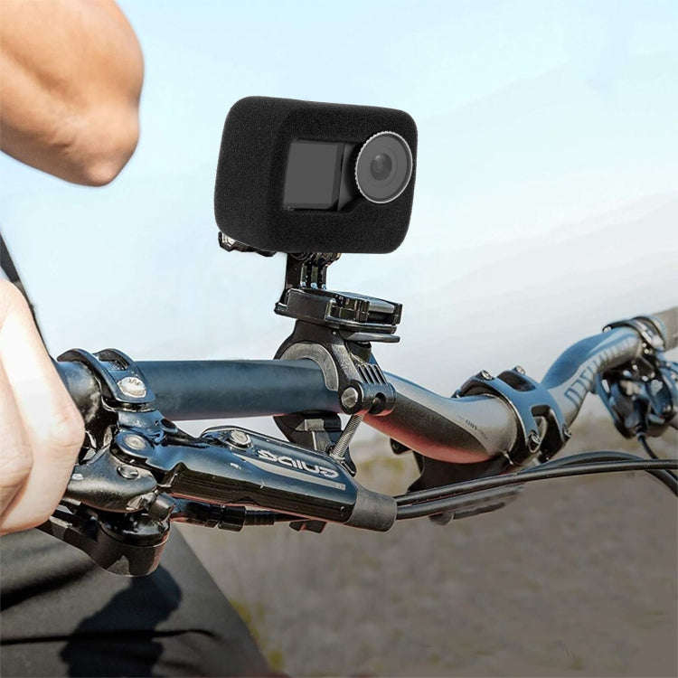 For DJI Osmo Action 5 Pro / 4 / 3 PULUZ High Density Foam Windshield (Black)