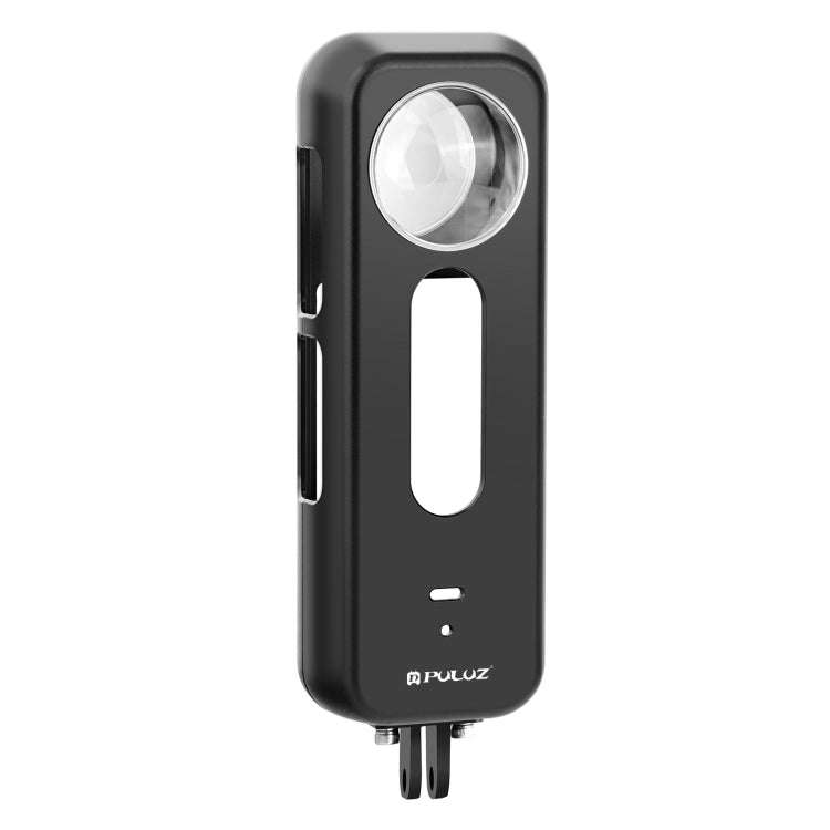 For Insta360 X4 PULUZ Metal Protective Cage Rig Housing Frame with Lens Protector (Black)