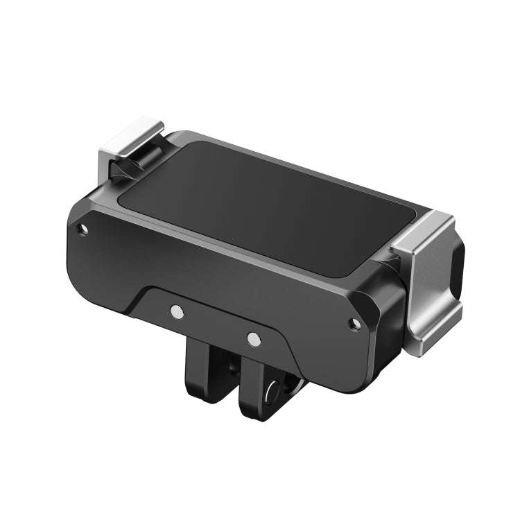 For DJI Osmo Action 5 Pro / 4 / 3 PULUZ Magnetic Quick Release Metal Base (Black)