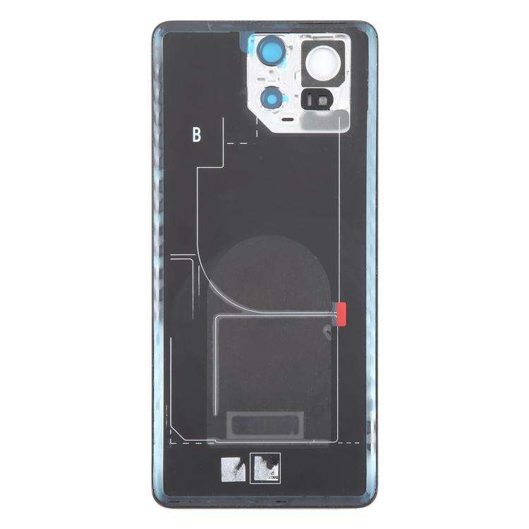 For Asus ROG Phone 9 5G Original Glass Battery Back Cover with Camera Lens Cover(Matte Black)