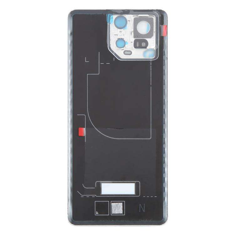 For Asus ROG Phone 9 5G Original Glass Battery Back Cover with Camera Lens Cover(Matte White)