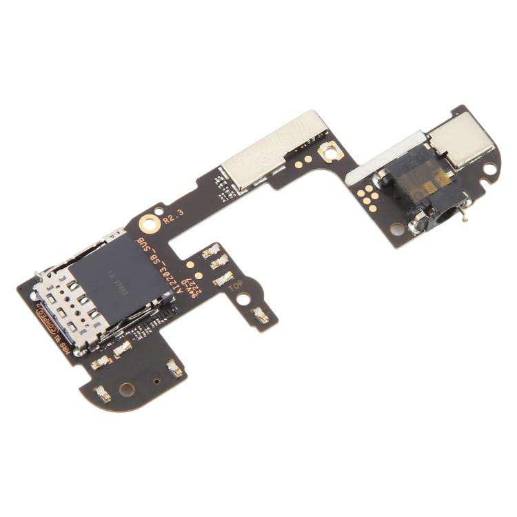 For Asus ROG Phone 6 / 6 Pro MediaTek Dimensity Version SIM Card Reader Board with Audio Jack
