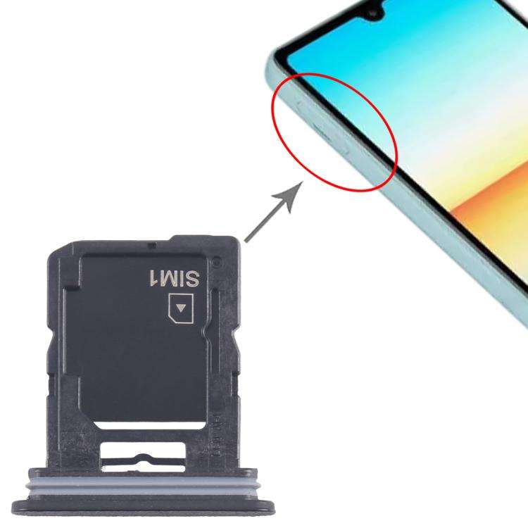 For Sony Xperia Ace III SIM + Micro SD Card Tray (Black)