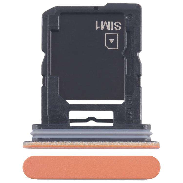 For Sony Xperia Ace III SIM + Micro SD Card Tray (Orange)