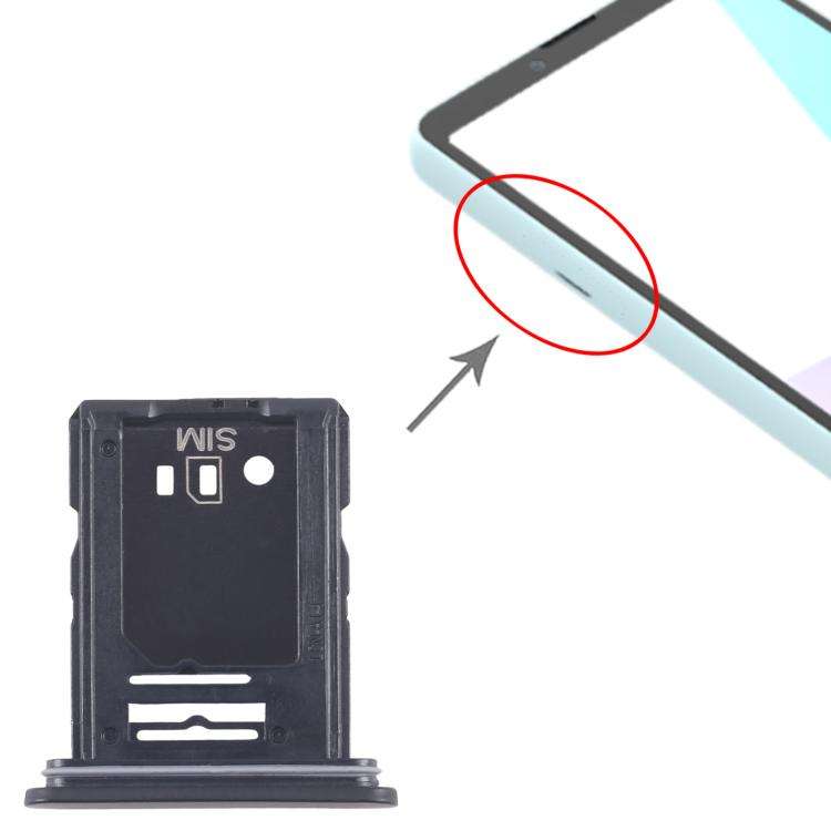 For Sony Xperia 10 VI SIM + Micro SD Card Tray (Black)