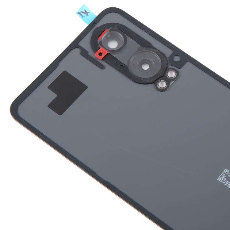 For OnePlus Nord CE4 Lite Plastic Back Cover with Camera Lens Cover(Orange)