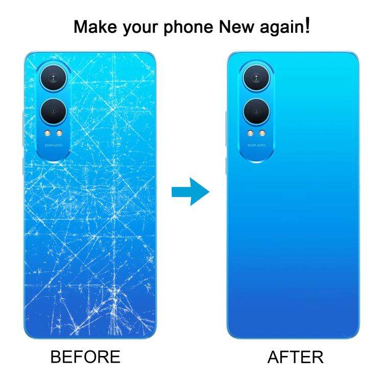 For OnePlus Nord CE4 Lite Plastic Back Cover with Camera Lens Cover(Orange)