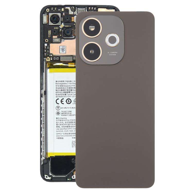 For OPPO A5 Pro Global Original Back Cover with Camera Lens Cover(Black)