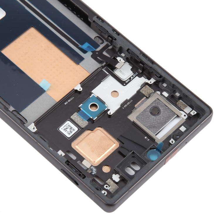 For ZTE nubia Z70 Ultra NX733J NX736J Middle Frame Bezel Plate (Black)