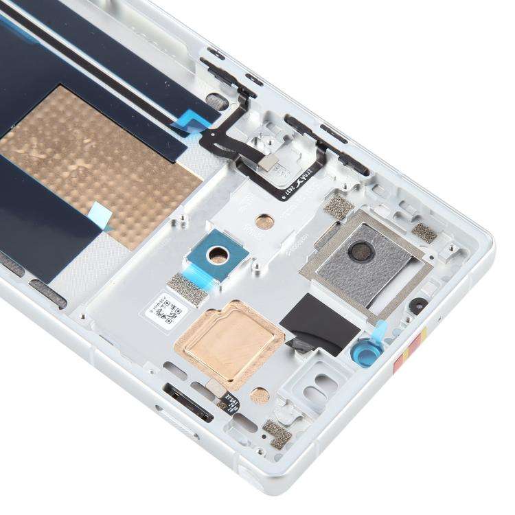 For ZTE nubia Z70 Ultra NX733J NX736J Middle Frame Bezel Plate (Silver)