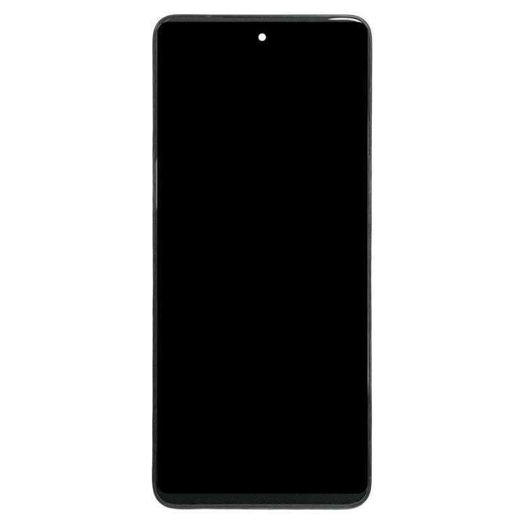 For T-mobile Revvl 7 Pro Original LCD Screen Digitizer Full Assembly with Frame (Black)