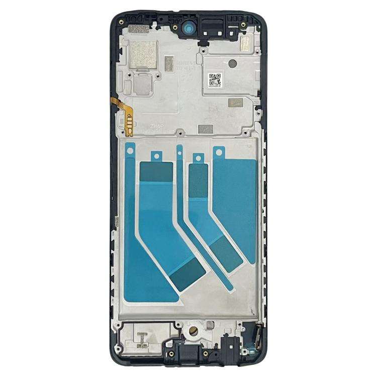 For T-mobile Revvl 7 Pro Original LCD Screen Digitizer Full Assembly with Frame (Black)